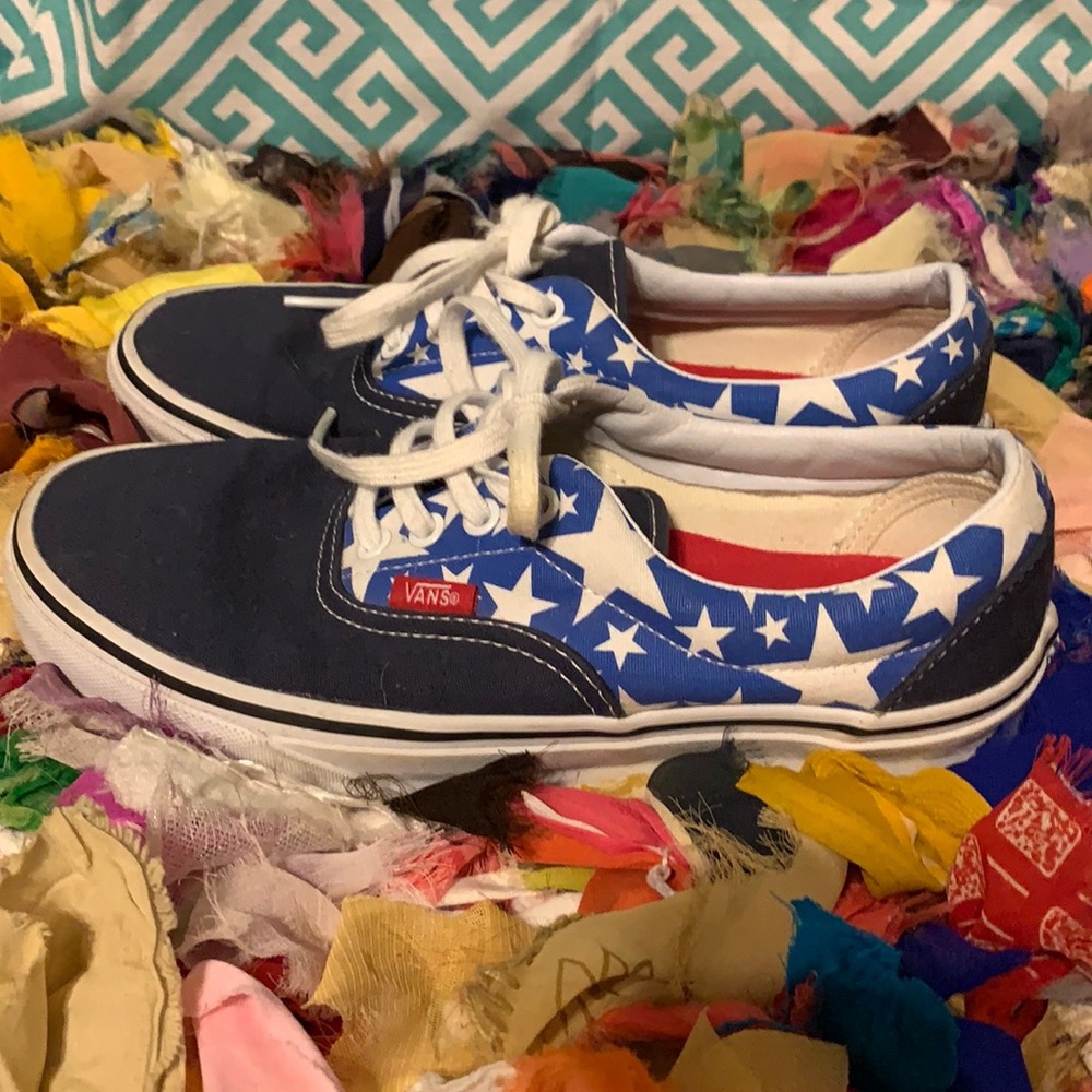 Star Vans Unisex Men’s 6 Women’s 7.5